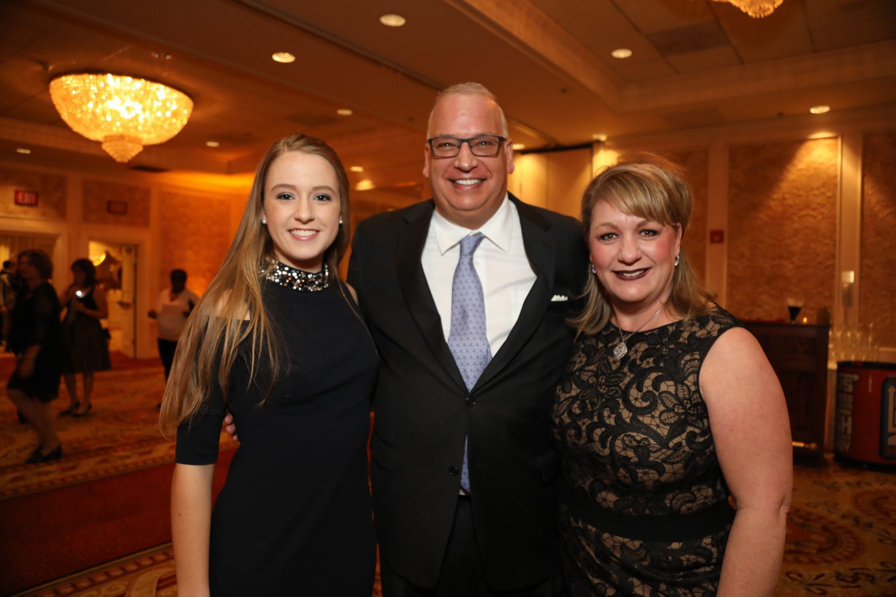Spencer Herron, Tom and Kristin DiCarlo